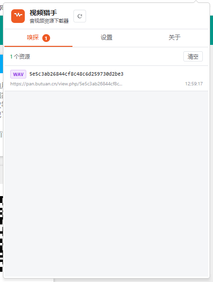 视频猎手-音视频资源下载器 截图